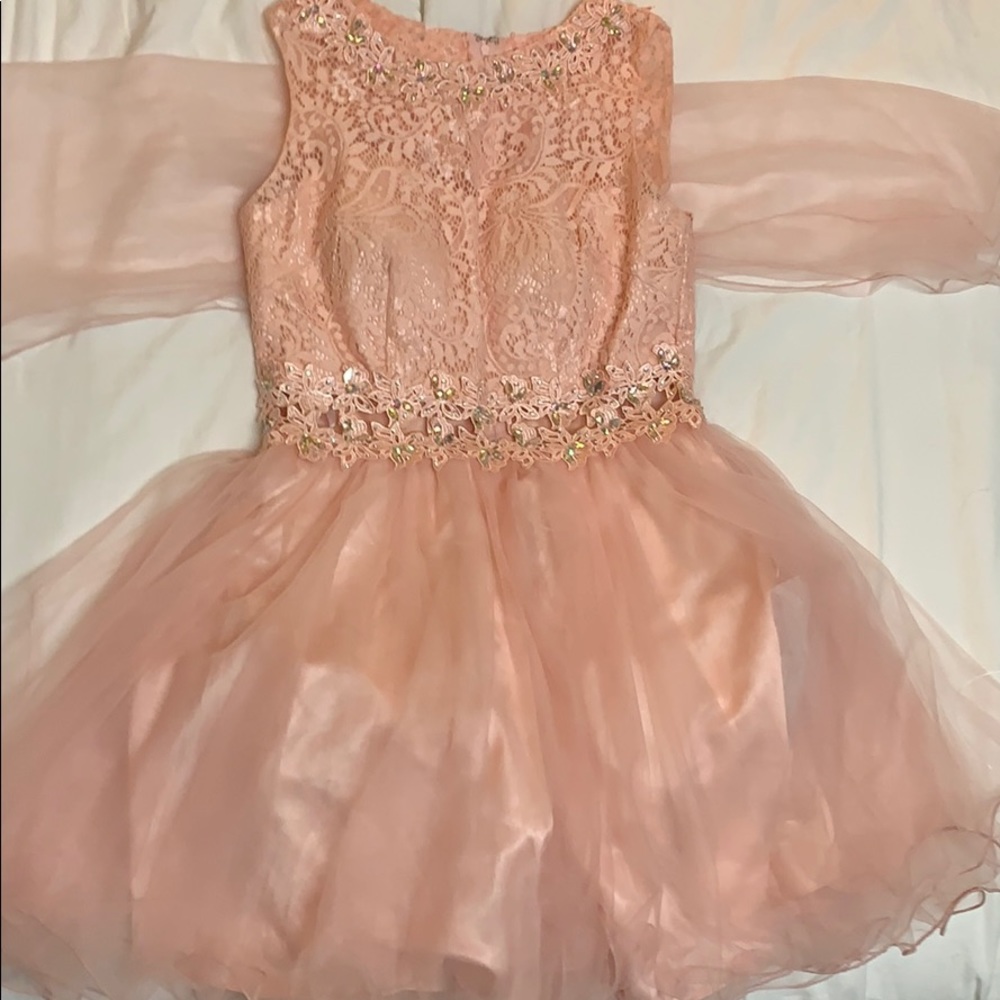 Cindy baby pink dress